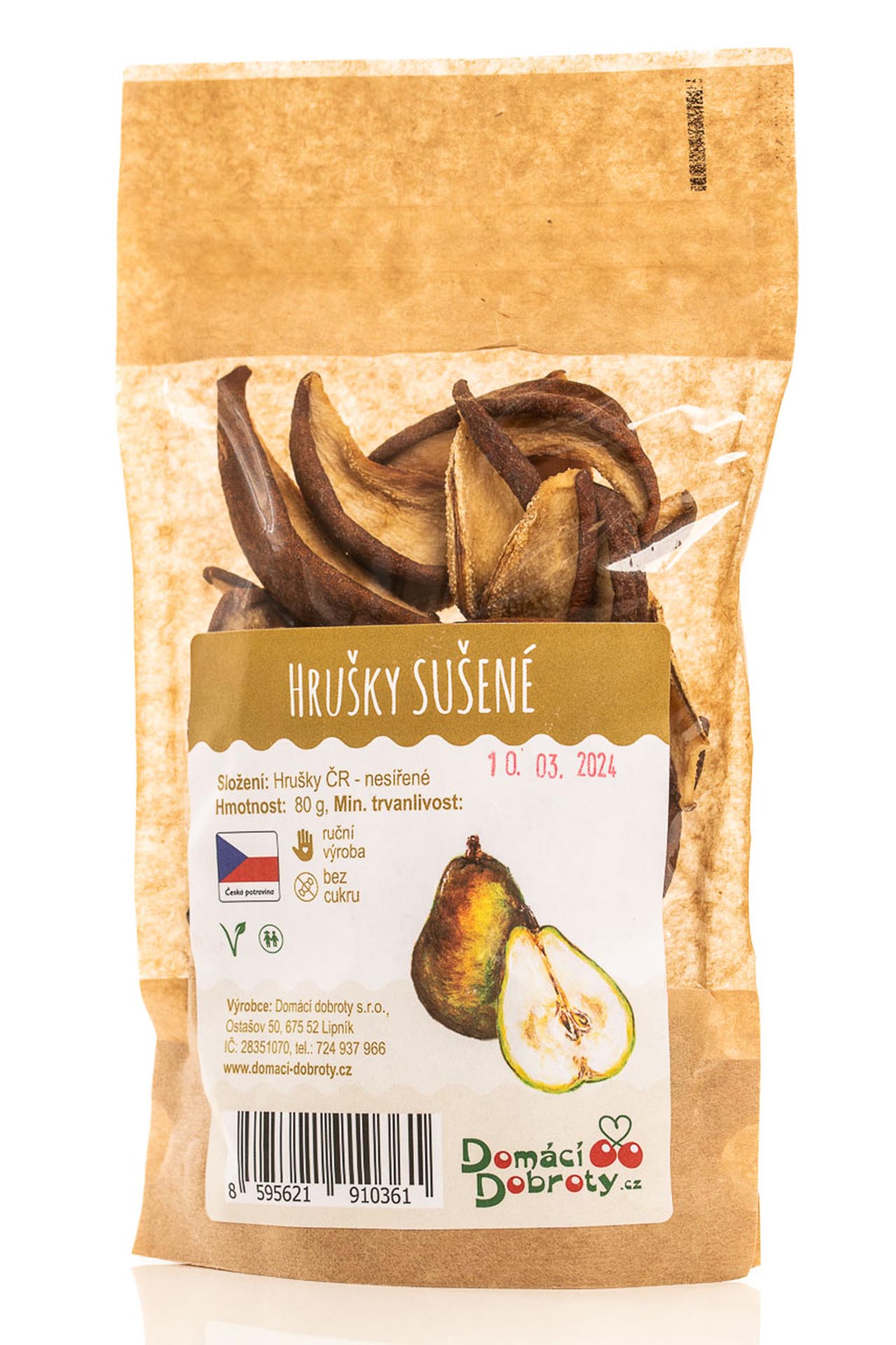 sušené hrušky